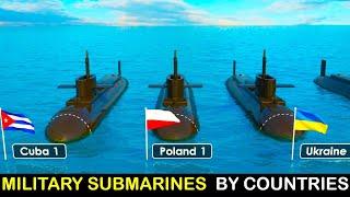 Countries by Number of Military Submarines in 2024