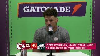 Patrick Mahomes talks Super Bowl LIX Loss