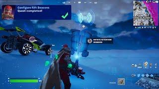 How to EASILY Configure Rift Beacons in Fortnite locations Quest!