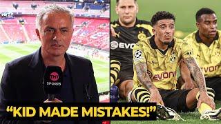 Jose Mourinho SLAMS Jadon Sancho after Dortmund loss against Real Madrid | Man Utd News