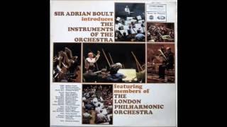 Sir Adrian Boult introduces the instruments of the orchestra