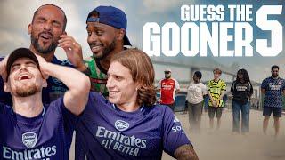 GUESS THE GOONER 5 | Riccardo Calafiori, Jorginho, Theo Walcott, Sharky & Frimmy