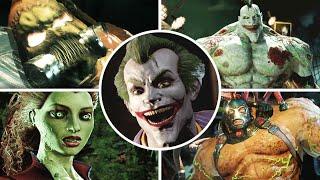 Batman: Arkham Asylum - All Bosses (No Damage)