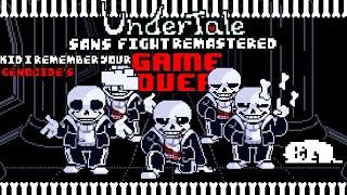 UNDERTALE : Sans Fight Remastered ! (No Heal) Demo by HARDBRISK