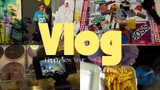 VLOG | EXPLORING ATL + TAKING PICTURES + HAPPY NEW YEAR + VISION BOARDS