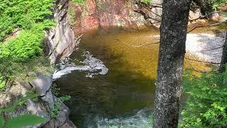 New Hampshire:  The Flume Gorge hiking trail.