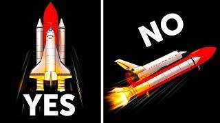 Why Space Shuttles Take Off Only Vertically