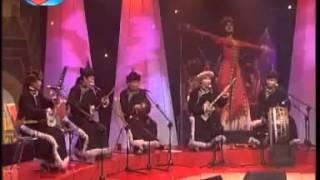 Altai Kai ( Tuva Throat Singing ) in Turkish TV Program ( TRT ) - Külteginin Hiygizi