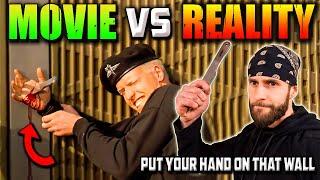 DISABLE Hand with Knife Throw: Fact or Myth? (Starship Troopers)