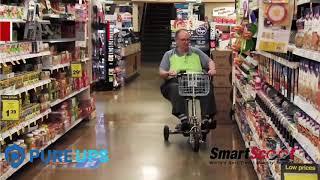 Smartscoot Mobility Scooter. The world's lightest travel 3 wheel electric scooter 2021