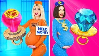 Rich Pregnant VS Broke Pregnant | Types Girls & Awkward  Stories by RATATA COOL
