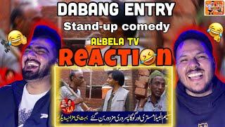 Reaction on Albela Tv Stand-up Comedy | Thekedar | Saleem Albela and Goga Pasroori | ReactHub