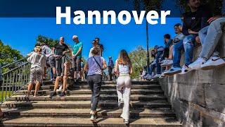 Hannover, Germany! Walking tour through a beautiful city! 4К