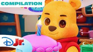 Me & Winnie the Pooh Vlogs  | Compilation | @disneyjr