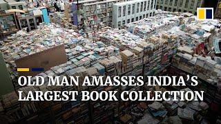 Indian man spends 50 years compiling India's largest book collection