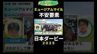 【日本ダービー2025】ミュージアムマイルは買うべき？皐月賞でクロワデュノールに勝てた理由は？
