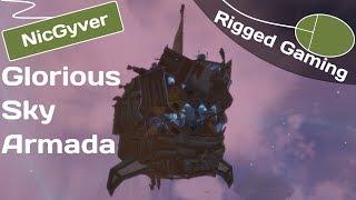 Worlds Adrift - Glorious Sky Armada (Patrol Ride Along and Is NicGyver a Traitor!?)