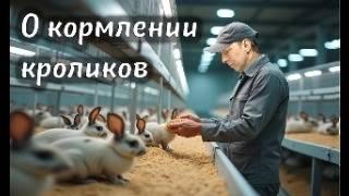 Большое видео о кормлении кроликов