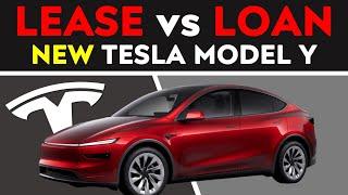 NEW Tesla Model Y: Loan vs Lease | THE REAL COST OF LEASING!
