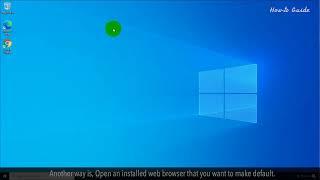 How to Change Your Default Browser :Tutorial