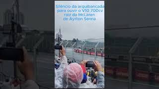 ► DE ARREPIAR: O "SILÊNCIO" DO PÚBLICO AO OUVIR O V10 DA MCLAREN DE AYRTON SENNA POR L.HAMILTON-2024