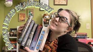 My January Reading Wrap Up! Books Reviews and Recommendations!