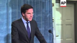 PM Rutte on response to queen's abdication, nation's gift to the monarch