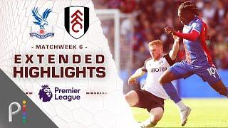 Crystal Palace v. Fulham | PREMIER LEAGUE HIGHLIGHTS | 9/23/2023 | NBC Sports