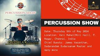 Rhythms of Chennai: A R Pritish Live with James Vasanthan & Sadanandam Sudarsanam Master