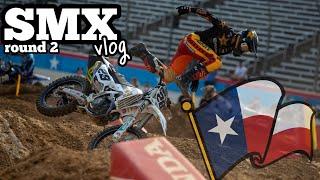 SUPERMOTOCROSS ROUND 2 | Christian Craig Races in Fort Worth SMX 2024