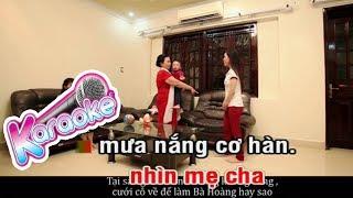 Một Đời Vì Chữ Hiếu - Karaoke - Diệp Hoài Ngọc - Minh Minh