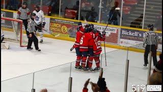 GOJHL - London Nationals vs Stratford Warriors