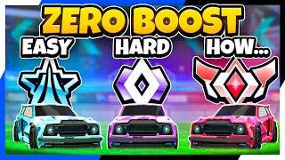 I Played Every Rank With ZERO BOOST.. Can I Still Win?