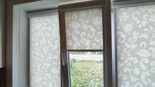 Рулонны шторы на кухню, кассетная система Уни, от компании SVIL