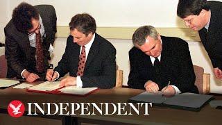 Good Friday Agreement: Moment historic peace treaty signed