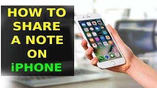How To Share A Note On iPhone (2024)