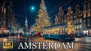 Christmas in Amsterdam   The Most Beautiful Christmas City In The Netherlands 8K 