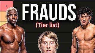 Biggest FRAUDS In The UFC (Tier List)