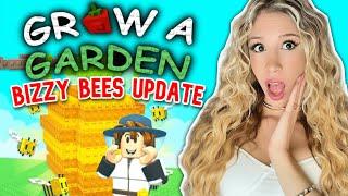 GROW A GARDEN BIZZY BEES UPDATE!! *NEW CURRENCY, PLANTS, AND BEES*