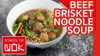 Chinese Beef Brisket Noodle Soup Recipe - Hong Kong Style!