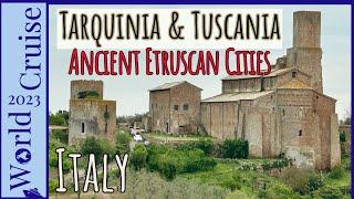 Tarquinia & Tuscania | Two Etruscan Cities in Italy | From Rome's Port #tarquinia