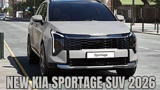 Gains Sharper Looks | Better Interior | Fifth-Gen | New Kia Sportage SUV 2026