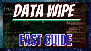 Mw2 Dmz *DATA WIPE* Fast Guide !! (Crown Tier 5 *STORY MISSION*)