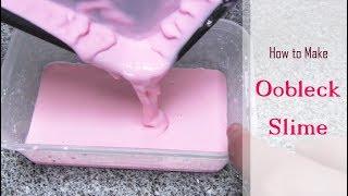 How to Make: Oobleck Slime | 2-Ingredient Recipe! | Easy Budget Kids Activity | UK