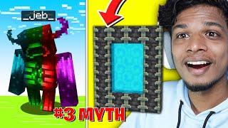Minecraft MYTH Busting !!! Part - 3