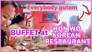 BUFFET AT HON WO KOREAN RESTAURANT WITH FRIENDS by NHEN'S VLOG