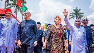 Peter Obi And H.E Dr. Alex Otti Attends Hon. Ginger Onwusibe Thanks Giving Service. #abiastate