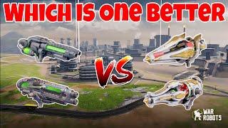 WR Angusiher Ruiner VS Maha-Vajra Vajra Weapon Comparison |WAR ROBOTS|