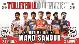 MAND SANOUR (HIMACHAL PRADESH) ALL OPEN VOLLEYBALL TOURNAMENT LIVE || @supervolleyx