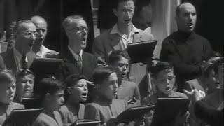 Wall of sound: Sistine Chapel/Roman men's choir in Refice's Tu es petrus on 1947 American tour